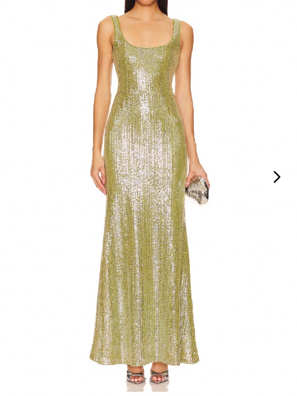 Adeline Gown in Green- Lover & Friends